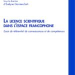 La licence scientifique dans l'espace francophone: Essai de référentiel de connaissance et de compétences