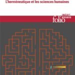 Comprendre: L'herméneutique et les sciences humaines